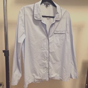 Pale Blue J. Crew Vintage Pajama Set